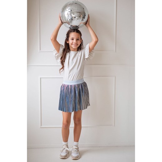 Like Flo Sukienka &quot;Maud&quot; w kolorze niebiesko-kremowym Like Flo 164 Limango Polska promocja