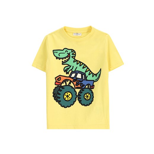 Coccodrillo T-Shirt WC5143211VBD Żółty Regular Fit ze sklepu MODIVO w kategorii T-shirty chłopięce - zdjęcie 184608320