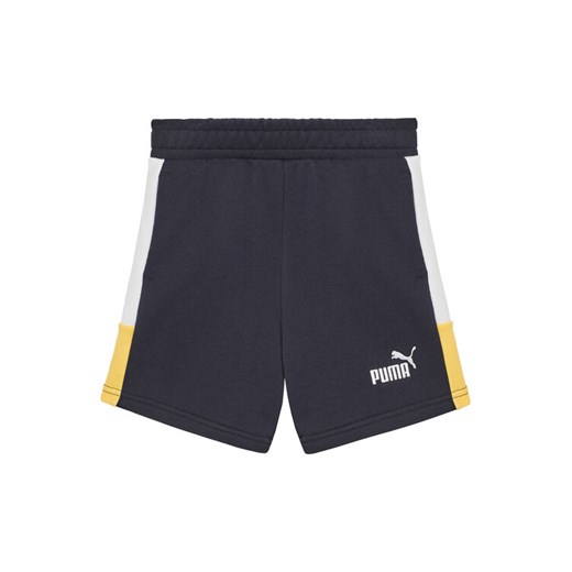 Puma Szorty sportowe Ess 685821 Granatowy Regular Fit ze sklepu MODIVO w kategorii Spodenki chłopięce - zdjęcie 184608323