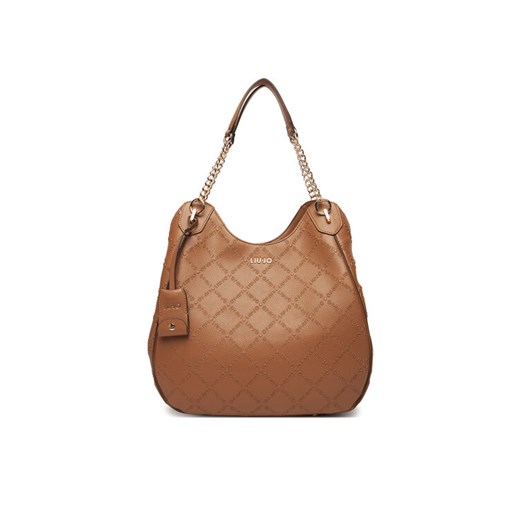 Liu Jo Torebka Ecs L Satchel AF5054 E0538 81140 Brązowy ze sklepu MODIVO w kategorii Torby Shopper bag - zdjęcie 184608372