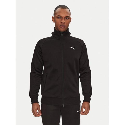 Puma Bluza T7 Always On 629587 Czarny Regular Fit ze sklepu MODIVO w kategorii Bluzy męskie - zdjęcie 184608393