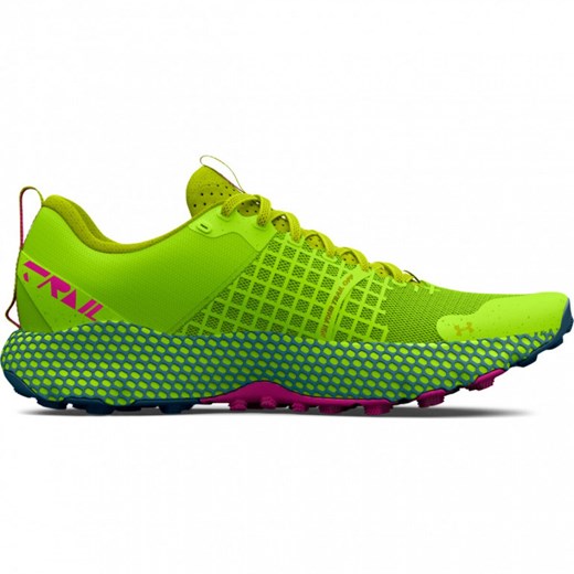 Buty do biegania uniseks UNDER ARMOUR UA U HOVR DS Ridge TR - limonka ze sklepu Sportstylestory.com w kategorii Buty sportowe damskie - zdjęcie 184610482