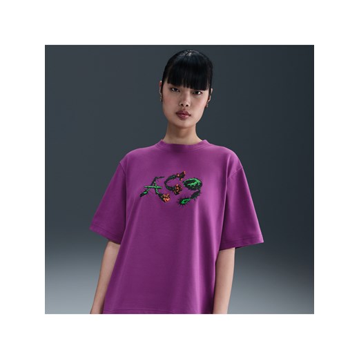 Damski T-shirt z krótkim rękawem Nike ACG - Fiolet ze sklepu Nike poland w kategorii Bluzki damskie - zdjęcie 184611350
