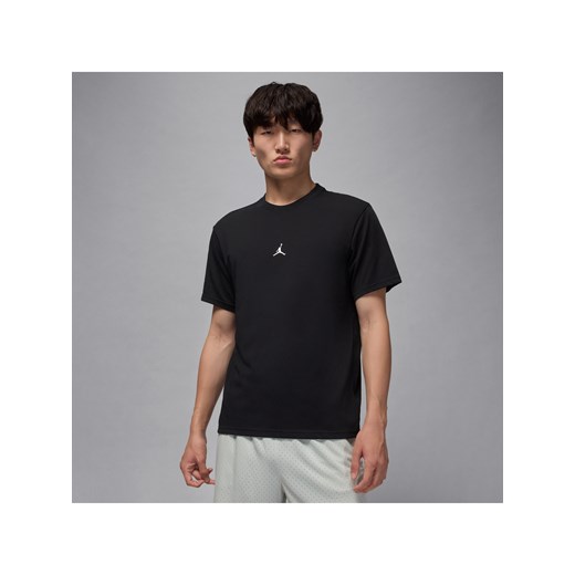 T-shirt męski Dri-FIT Jumpman Jordan Sport - Czerń ze sklepu Nike poland w kategorii T-shirty męskie - zdjęcie 184611373