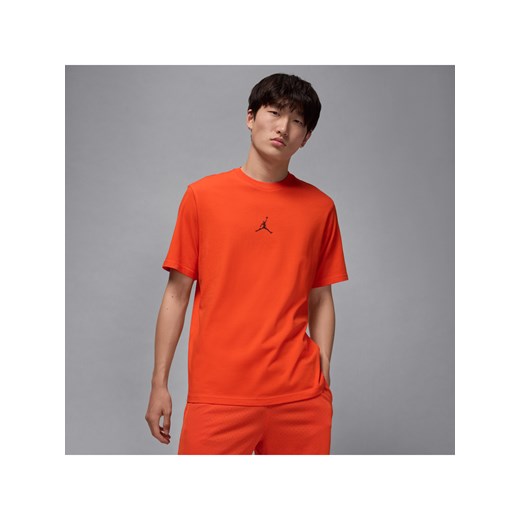 T-shirt męski Dri-FIT Jordan Sport - Pomarańczowy ze sklepu Nike poland w kategorii T-shirty męskie - zdjęcie 184611380