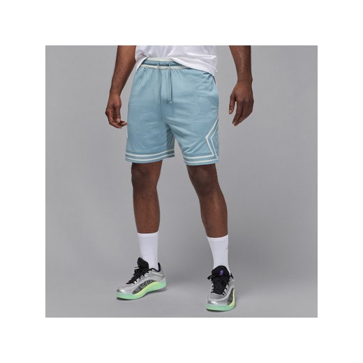 Męskie spodenki z siateczki z motywem rombu Dri-FIT Jordan Sport - Szary ze sklepu Nike poland w kategorii Spodenki męskie - zdjęcie 184611381