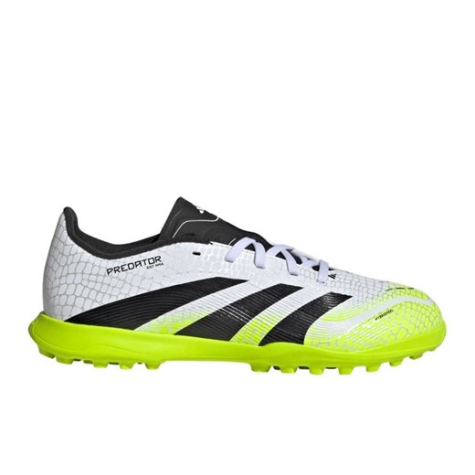 Buty piłkarskie adidas Predator League Tf Jr JI1149 białe ze sklepu ButyModne.pl w kategorii Buty sportowe dziecięce - zdjęcie 184611802