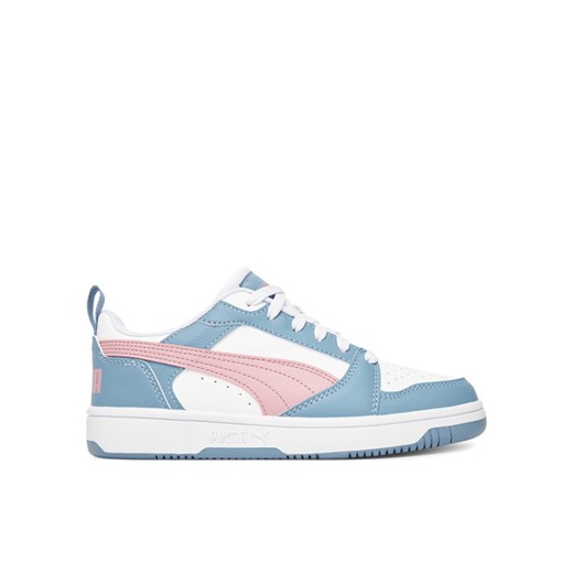 Sneakersy Puma Rebound V6 Lo Jr 393833 30 Biały ze sklepu eobuwie.pl w kategorii Buty sportowe damskie - zdjęcie 184612150