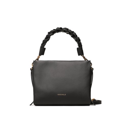 Torebka Coccinelle Linea M50 Boheme Grana Double E1 M50 58 01 01 Czarny ze sklepu eobuwie.pl w kategorii Torby Shopper bag - zdjęcie 184612152