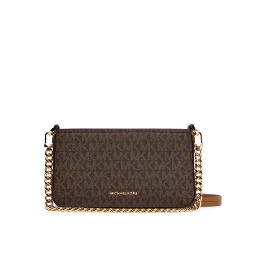 Torebka MICHAEL Michael Kors Bryant Small 32S5GYTU0B Brązowy ze sklepu eobuwie.pl w kategorii Listonoszki - zdjęcie 184612173