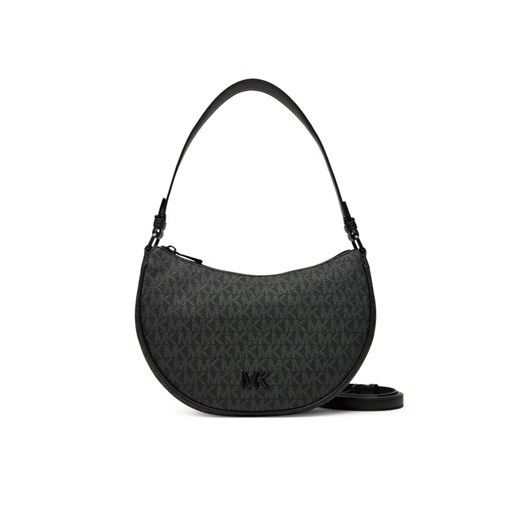 Torebka MICHAEL Michael Kors Kyla 32T5T8QU1B Czarny ze sklepu eobuwie.pl w kategorii Listonoszki - zdjęcie 184612192