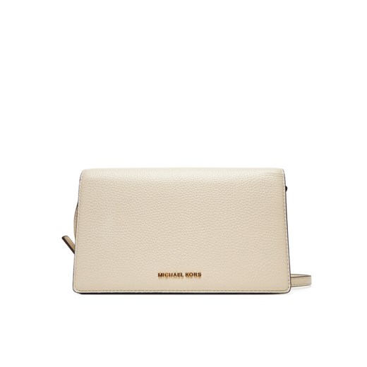 Torebka MICHAEL Michael Kors Jet Set Medium 32S4GJ6C6L Écru ze sklepu eobuwie.pl w kategorii Listonoszki - zdjęcie 184612231