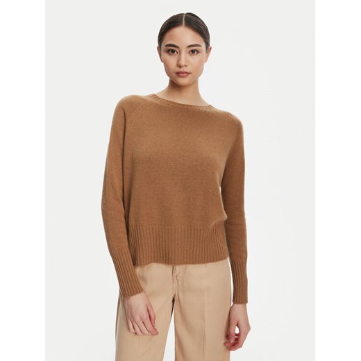 Marella Sweter Spider 2523366354 Brązowy Oversize ze sklepu MODIVO w kategorii Swetry damskie - zdjęcie 184613233