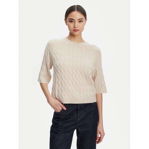 Marella Sweter Franz 2523366084 Beżowy Regular Fit ze sklepu MODIVO w kategorii Swetry damskie - zdjęcie 184613270