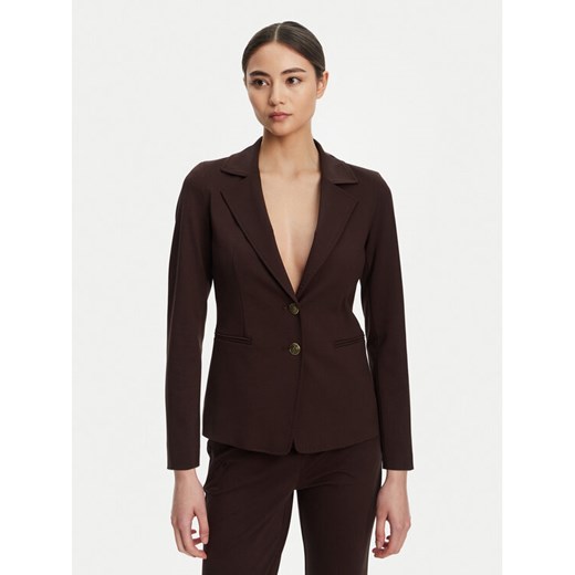 Marella Marynarka Debutto 2523916034 Brązowy Regular Fit ze sklepu MODIVO w kategorii Marynarki damskie - zdjęcie 184613314