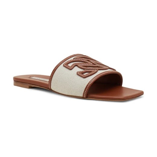 Casadei Skórzane klapki PORTOFINO ze sklepu Gomez Fashion Store w kategorii Klapki damskie - zdjęcie 184614420