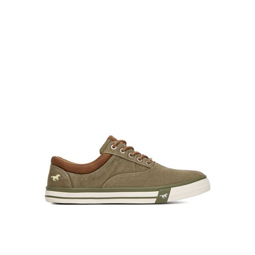 Trampki Mustang 4072-315 Khaki ze sklepu eobuwie.pl w kategorii Trampki męskie - zdjęcie 184614852
