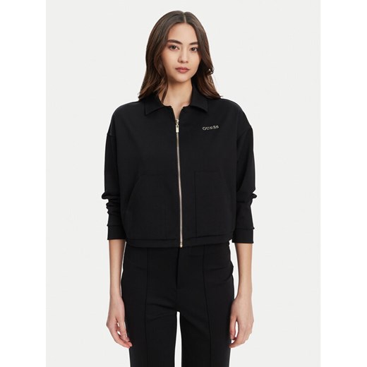 Guess Bluza V5YL08 KCX42 Czarny Regular Fit ze sklepu MODIVO w kategorii Bluzy damskie - zdjęcie 184615074