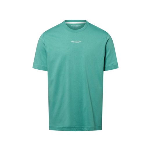 Marc O'Polo Koszulka męska Mężczyźni Bawełna szmaragdowy jednolity ze sklepu vangraaf w kategorii T-shirty męskie - zdjęcie 184615500
