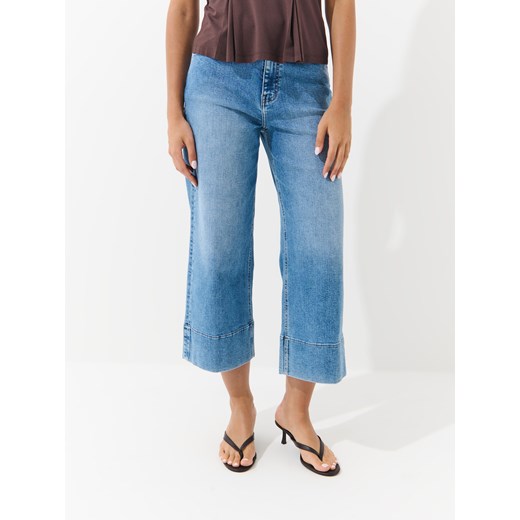 Mohito - Jeansy culotte - niebieski Mohito 32 Mohito