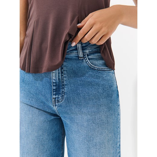 Mohito - Jeansy culotte - niebieski Mohito 34 Mohito