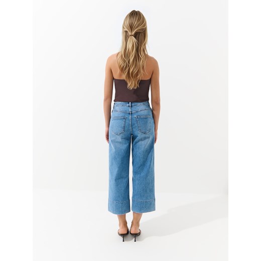 Mohito - Jeansy culotte - niebieski Mohito 40 Mohito