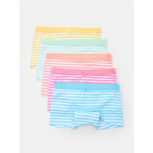 Sinsay - Kolorowe bokserki w paski 5 pack - wielobarwny ze sklepu Sinsay w kategorii Majtki dziecięce - zdjęcie 184616970