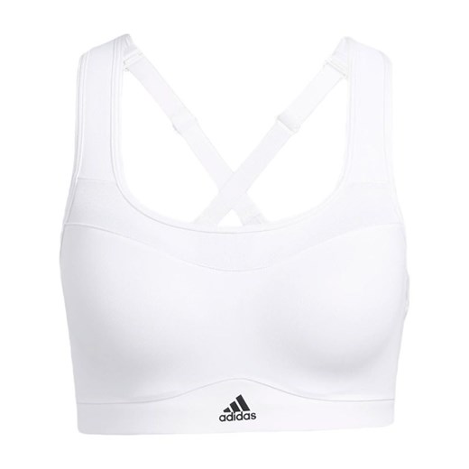 Biustonosz sportowy adidas TLRD Impact Training High-Support HC5399 - biały ze sklepu streetstyle24.pl w kategorii Biustonosze - zdjęcie 184618463