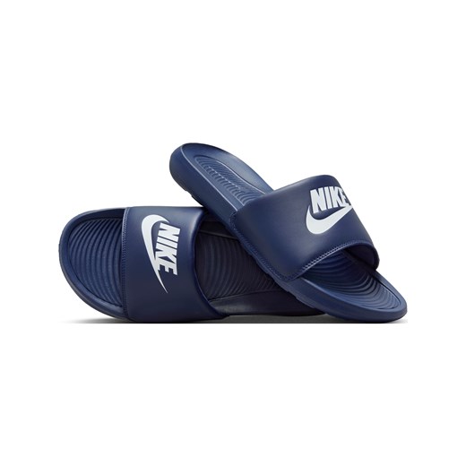 Klapki męskie Nike Victori One - Niebieski ze sklepu Nike poland w kategorii Klapki męskie - zdjęcie 184618464