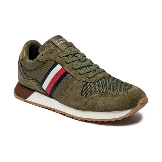 Tommy Hilfiger Sneakersy RUNNER EVO | z dodatkiem skóry ze sklepu Gomez Fashion Store w kategorii Buty sportowe męskie - zdjęcie 184618512