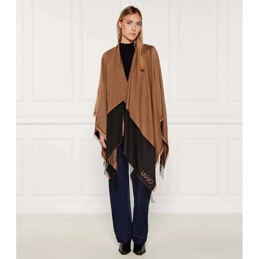 Liu Jo Ponczo | Oversize fit ze sklepu Gomez Fashion Store w kategorii Poncza - zdjęcie 184618541