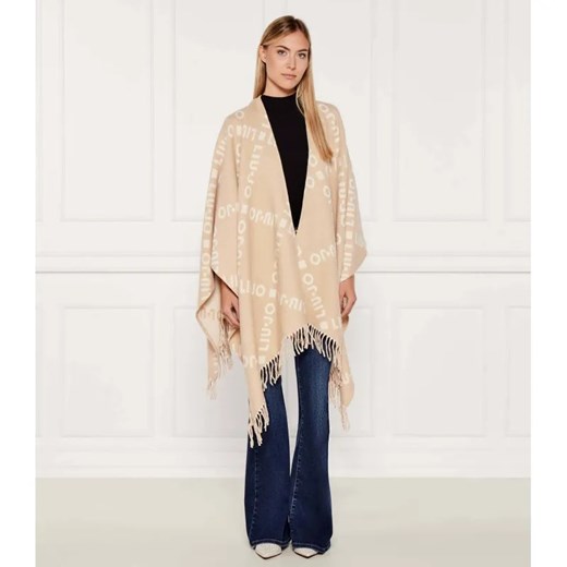 Liu Jo Ponczo | Oversize fit ze sklepu Gomez Fashion Store w kategorii Poncza - zdjęcie 184618570
