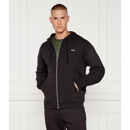 HUGO Bluza Dapozip | Relaxed fit ze sklepu Gomez Fashion Store w kategorii Bluzy męskie - zdjęcie 184618580