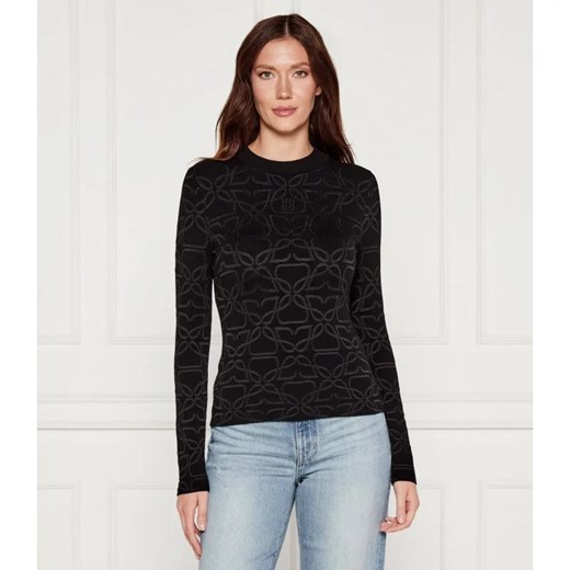 HUGO Półgolf Satero | Slim Fit ze sklepu Gomez Fashion Store w kategorii Swetry damskie - zdjęcie 184618590