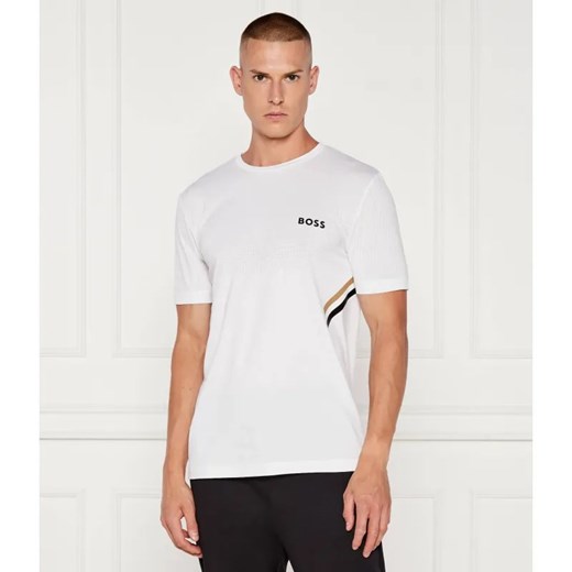 BOSS GREEN T-shirt Tech TOC | Slim Fit ze sklepu Gomez Fashion Store w kategorii T-shirty męskie - zdjęcie 184618594