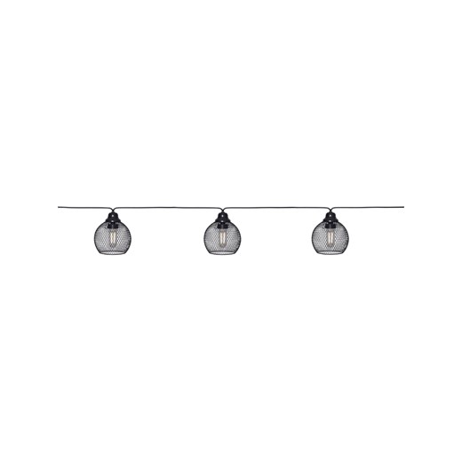 STAR Trading Solarny łańcuch świetlny LED &quot;Sunlight&quot; w kolorze czarnym - dł. 700 cm ze sklepu Limango Polska w kategorii Oświetlenie ogrodowe - zdjęcie 184619153