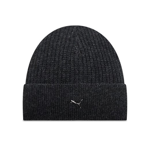 Czapka Puma Metal Cat Beanie 024874 01 Czarny ze sklepu eobuwie.pl w kategorii Czapki zimowe męskie - zdjęcie 184620222