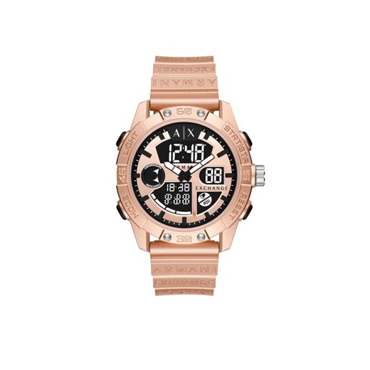 Zegarek Armani Exchange AX2967 Złoty ze sklepu eobuwie.pl w kategorii Zegarki - zdjęcie 184620401