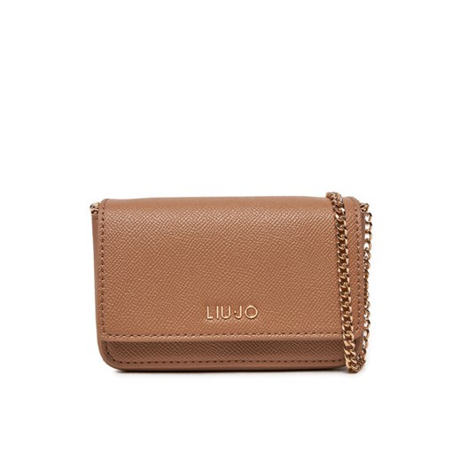 Torebka Liu Jo Ecs S Crossbody AF4278 E0087 Brązowy ze sklepu eobuwie.pl w kategorii Kopertówki - zdjęcie 184620444