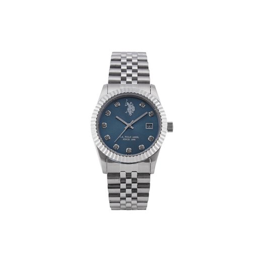 Zegarek U.S. Polo Assn. Audrey USP8054AQ Srebrny ze sklepu eobuwie.pl w kategorii Zegarki - zdjęcie 184620511