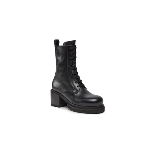 Botki PINKO Honneger Anfibio AI 23-24 BLKS1 102330 A0NY Czarny Pinko 39 eobuwie.pl