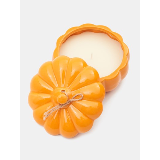 Sinsay - Świeca zapachowa Pumpkin - pomarańczowy Sinsay One Size Sinsay