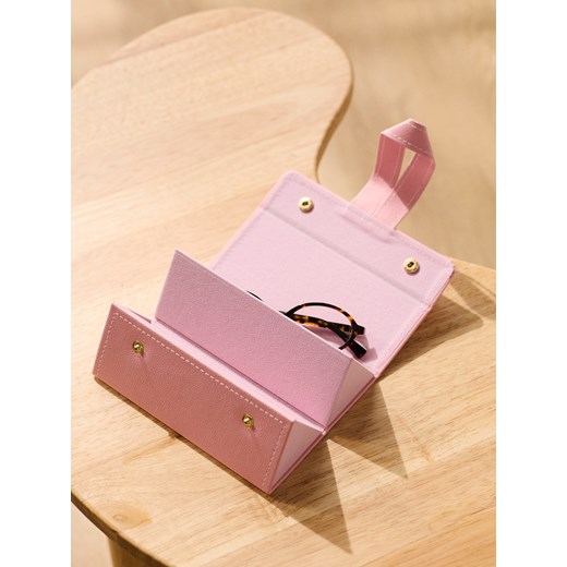 Sinsay - Etui na okulary - różowy Sinsay One Size Sinsay