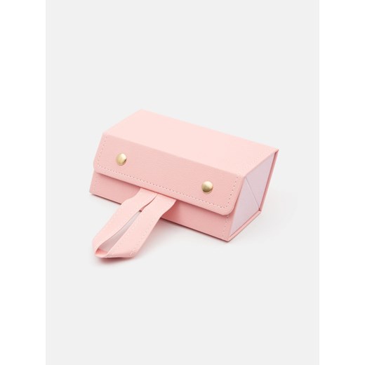 Sinsay - Etui na okulary - różowy Sinsay One Size Sinsay