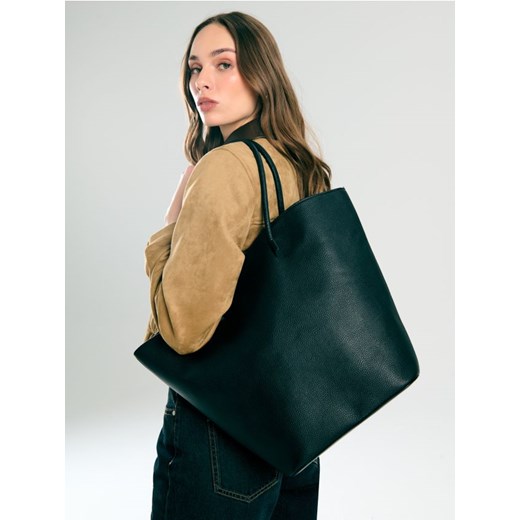 Sinsay - Torebka typu tote - czarny ze sklepu Sinsay w kategorii Torby Shopper bag - zdjęcie 184623062