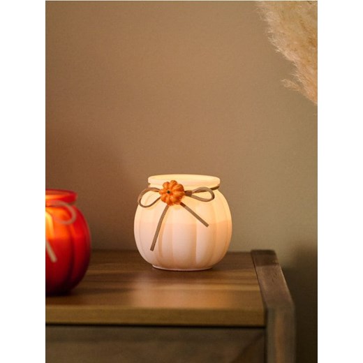 Sinsay - Świeca zapachowa Pumpkin - biały ze sklepu Sinsay w kategorii Świece i dyfuzory - zdjęcie 184623103