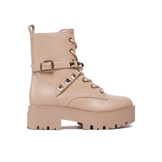 Guess Botki Vaida FL8VDA ELE10 Beżowy Guess 37 MODIVO