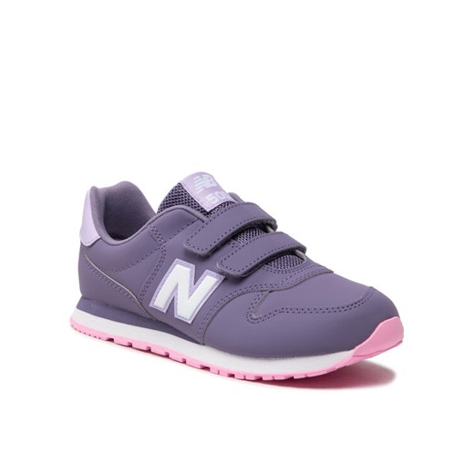 New Balance Sneakersy GV500BB1 Fioletowy ze sklepu MODIVO w kategorii Buty sportowe damskie - zdjęcie 184623271