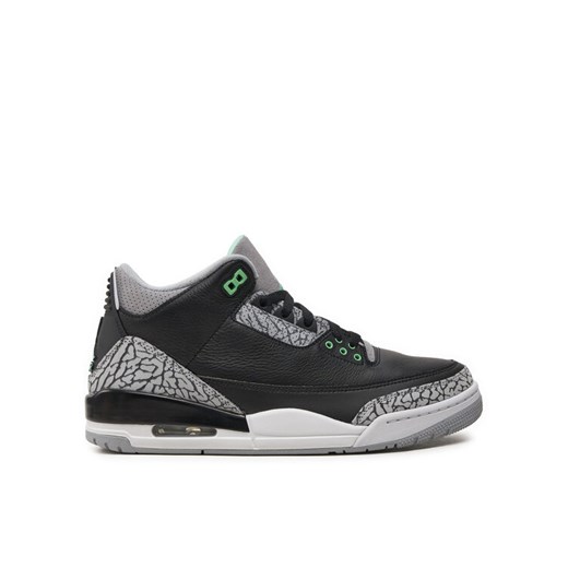 Nike Sneakersy Air Jordan 3 Retro CT8532 031 Czarny ze sklepu MODIVO w kategorii Buty sportowe męskie - zdjęcie 184623290