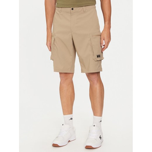 Helly Hansen Szorty sportowe Move Quick-Dry 2.0 53977 Beżowy Regular Fit ze sklepu MODIVO w kategorii Spodenki męskie - zdjęcie 184623331